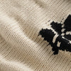 Ecru Flower Cardigan