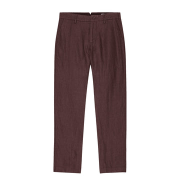 Theo Linen Trousers Coffee