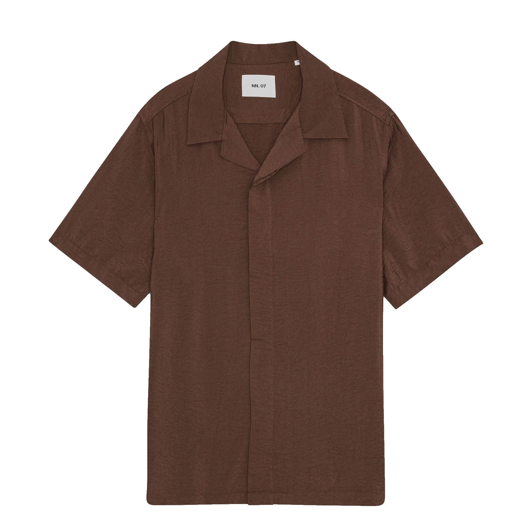Hank Tencel SS Shirt Coffee