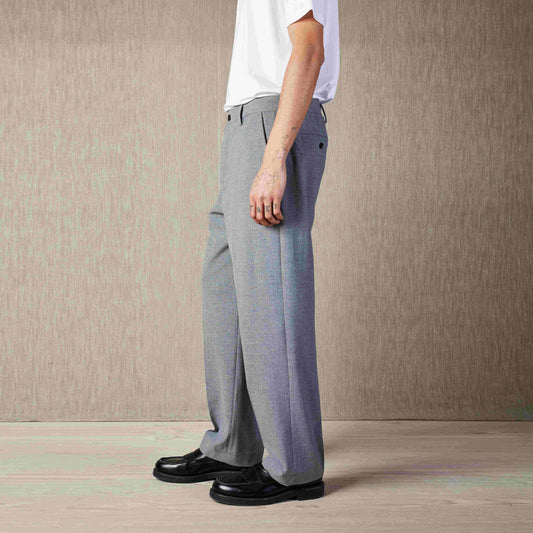 Paw Tailored Trousers Grey Mel