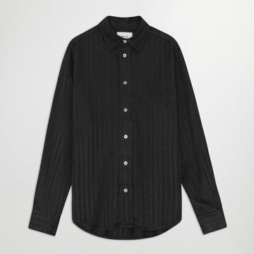 Colby Dobby Weave Shirt Black
