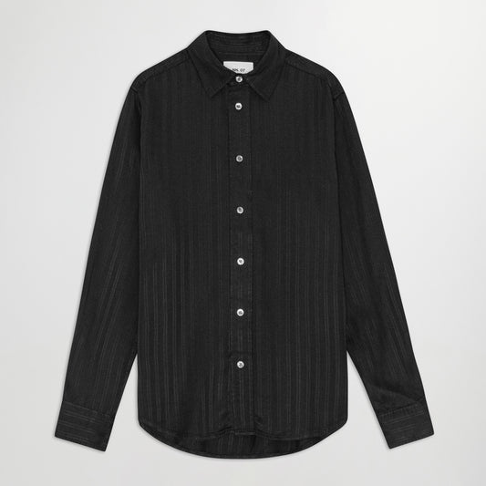 Colby Dobby Weave Shirt Black