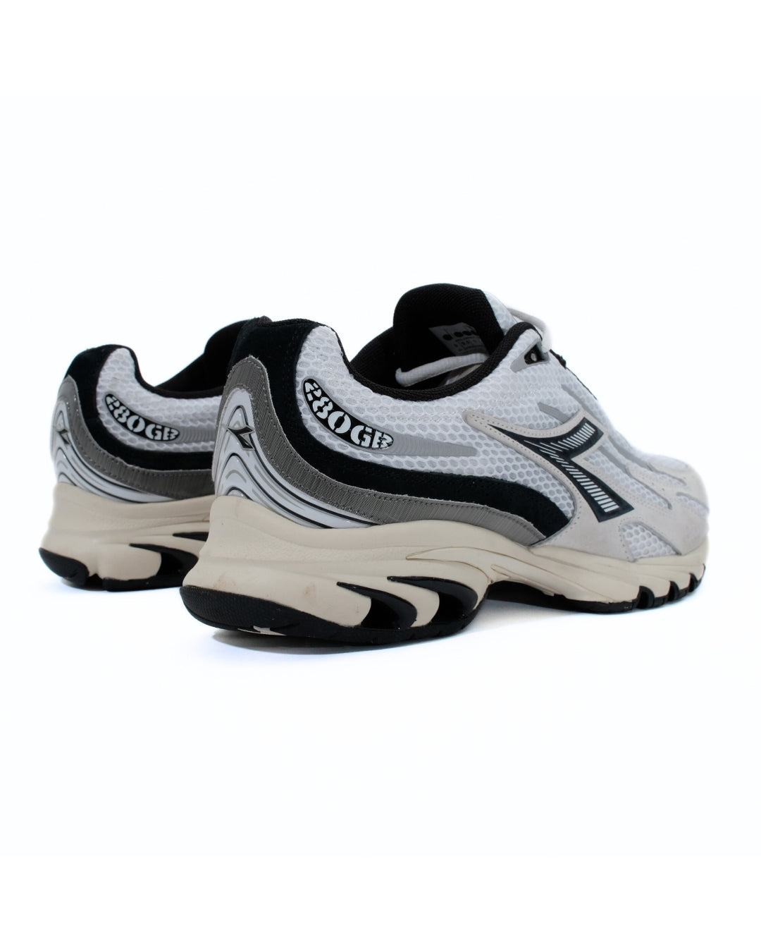 Mythos Propulsion Mesh Sneaker White Black