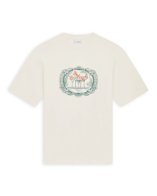 Off White Plateau Cotton Relaxed Fit T-shirt