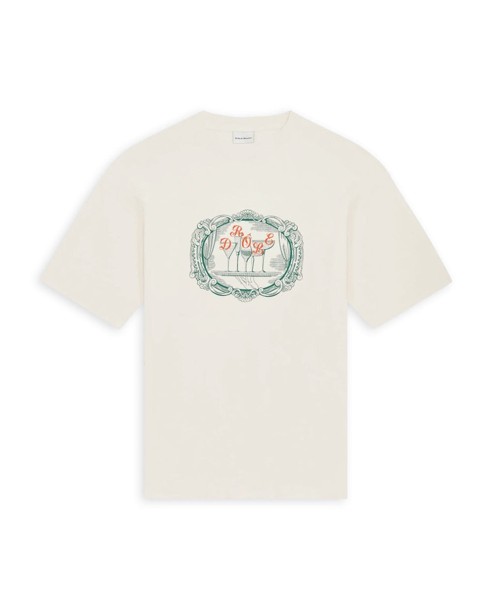 Off White Plateau Cotton Relaxed Fit T-shirt
