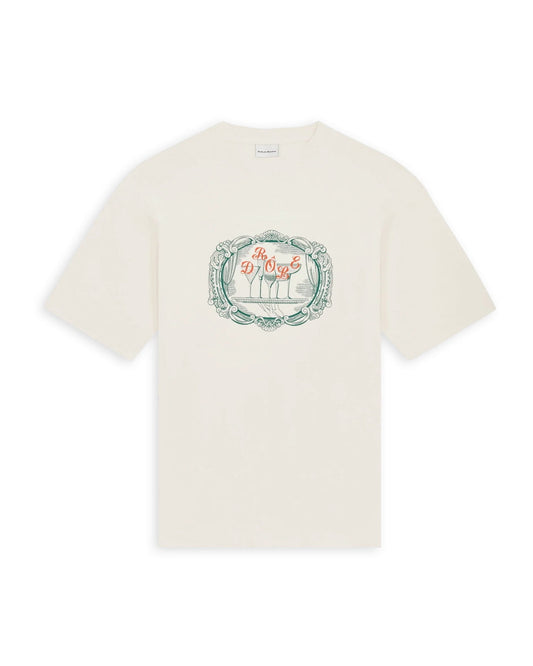 Off White Plateau Cotton Relaxed Fit T-shirt