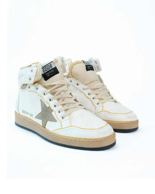 Sky Star Nappa White / Taupe