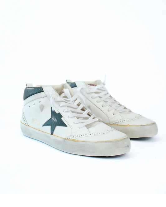 Mid star White / Ivory / Emerald Green