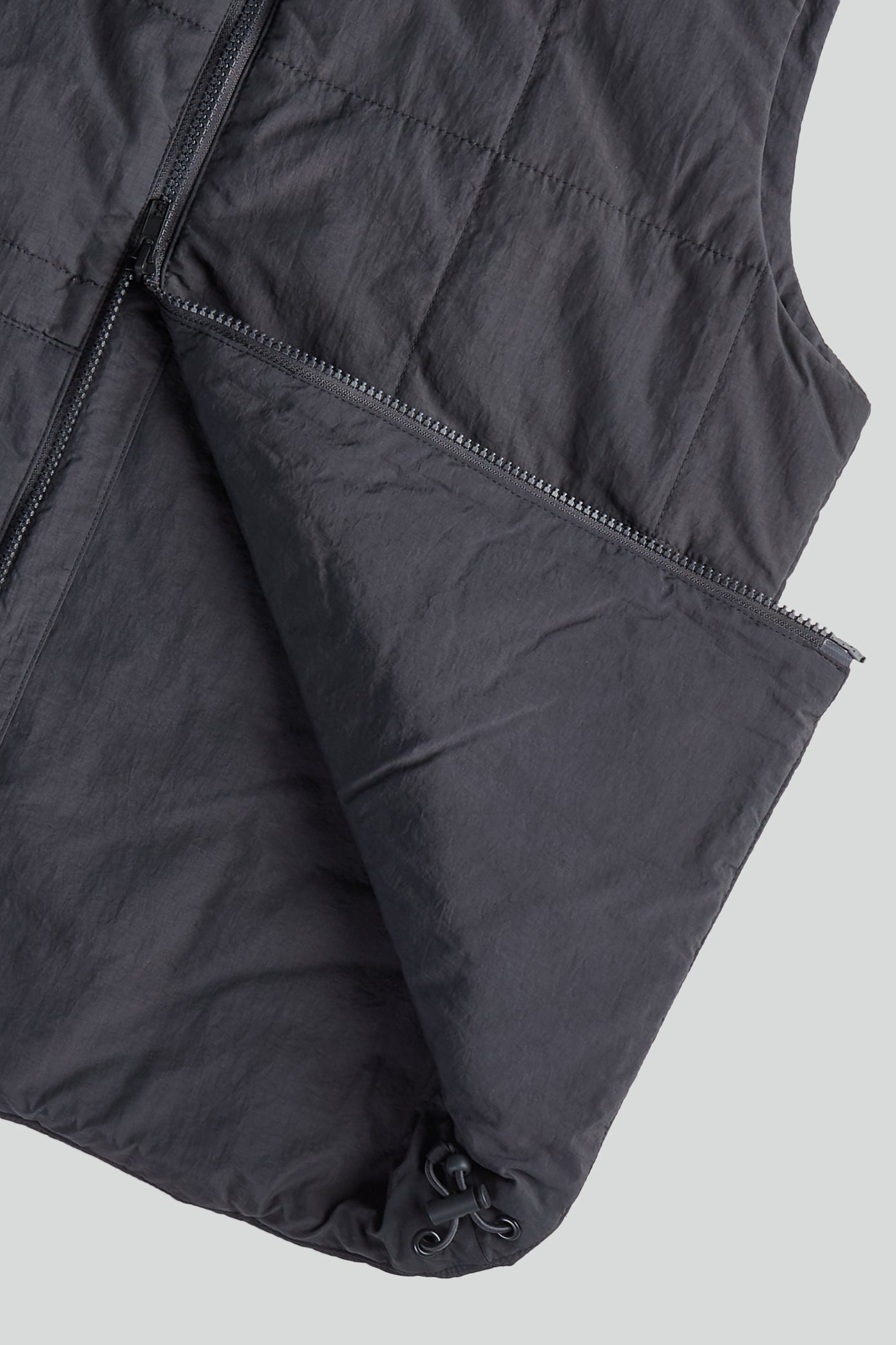 Grijs Padded