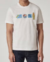 Reg Fit T-shirt Stickers White
