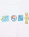 Reg Fit T-shirt Stickers White