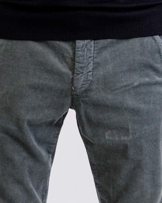 Greasy Blue Torino Oxford Wash