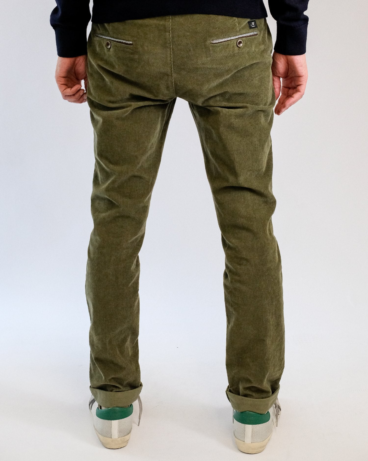 Kakhi Green Torino Oxford Wash