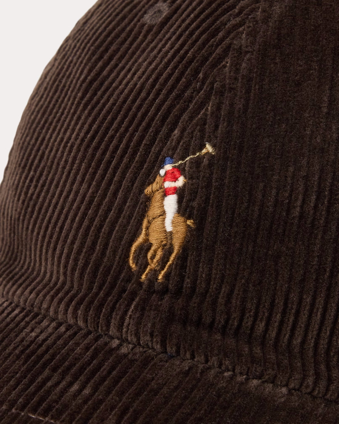 Madison Brown Corduroy Ball Ca
