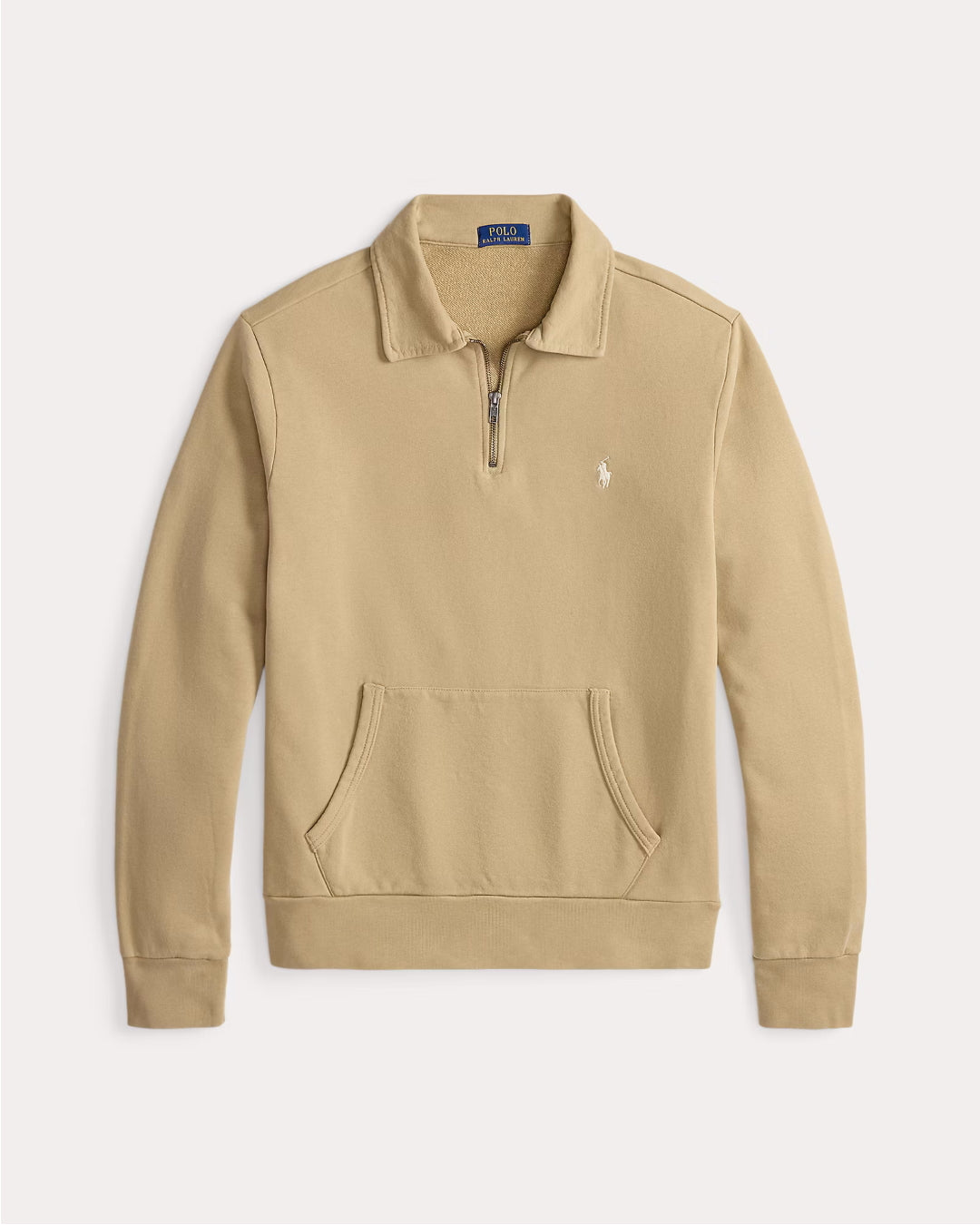 Loopback Terry Sweater Khaki