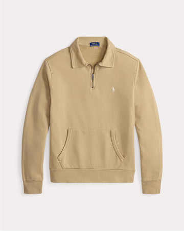 Loopback Terry Sweater Khaki