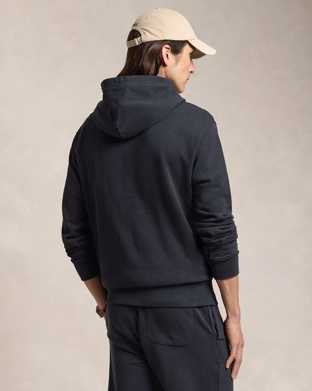 Loopback Terry Hoodie Polo Bla