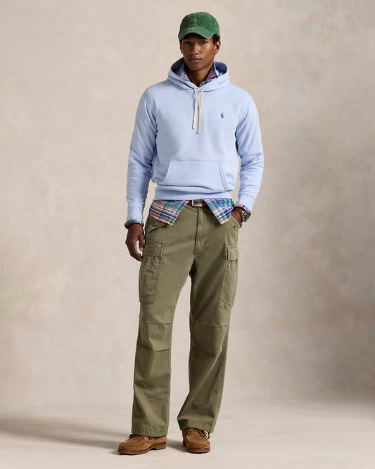 Fleece Hoodie Southport Blue