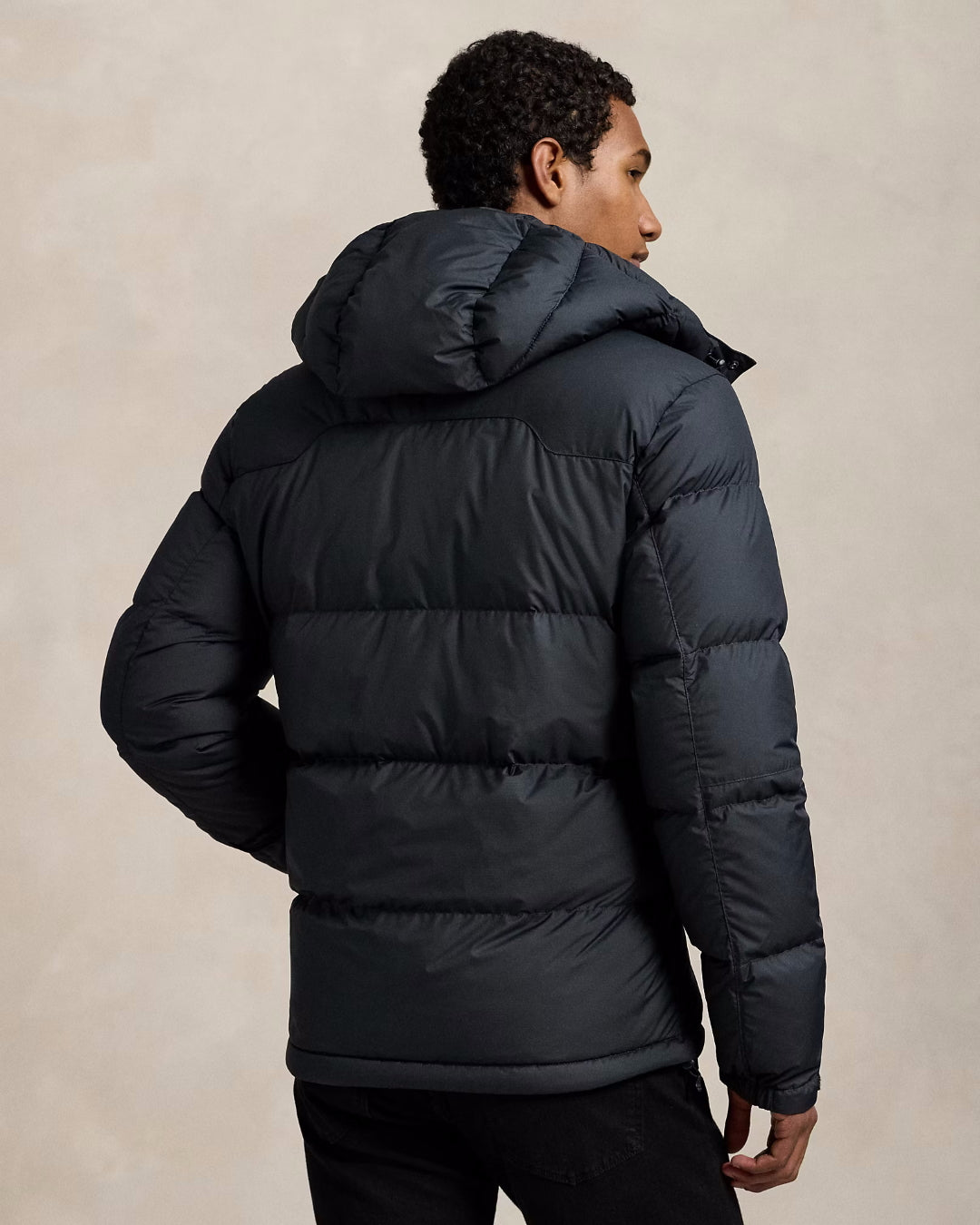 Polo Black Insulated Bomber