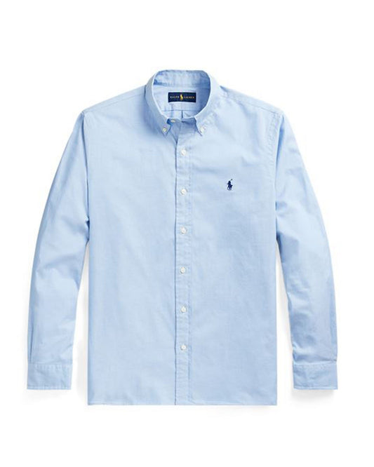 Blue Stretch Oxford Sport Shir