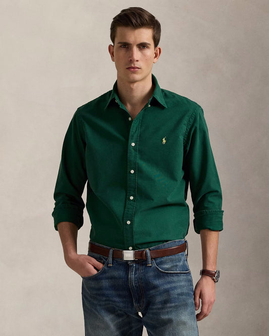 Garment Dyed Oxford Custom Fit