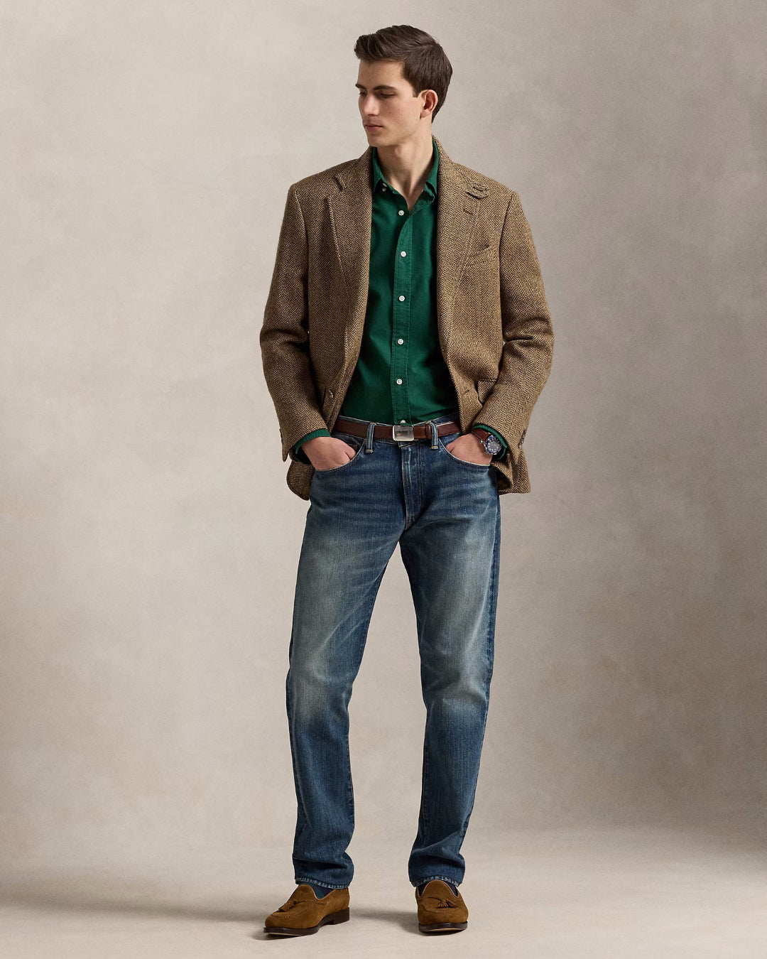 Garment Dyed Oxford Custom Fit