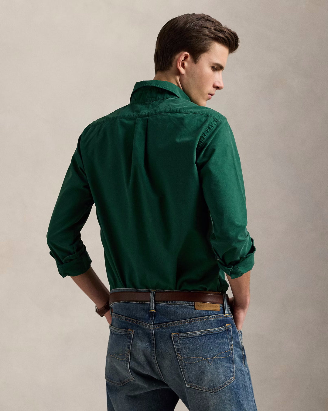 Garment Dyed Oxford Custom Fit