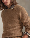 Camel Marl Wool Pullover