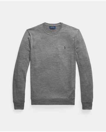 Fawn Grey Heather Merino Wool