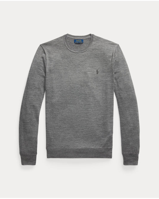 Fawn Grey Heather Merino Wool