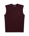 Aged Wine Heather Wool