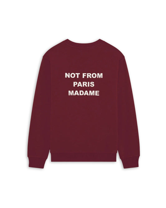 Le Sweatshirt Slogan Wine