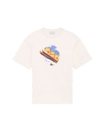 Off White Ski Cotton T-shirt