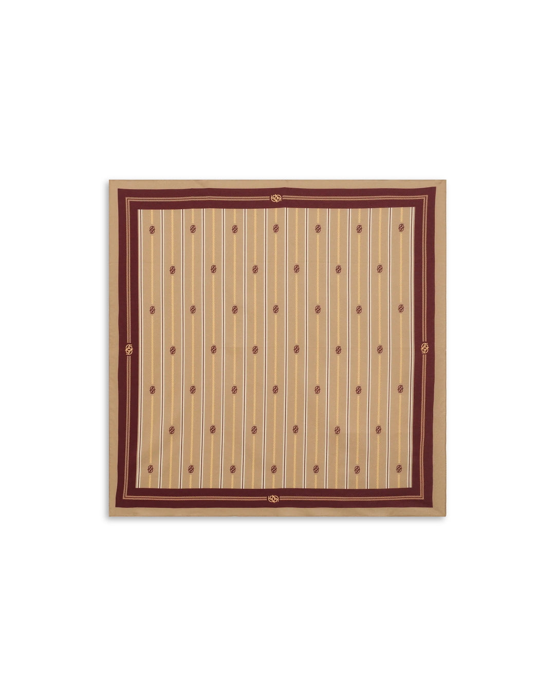 Le Foulard Rayure Monogramme B
