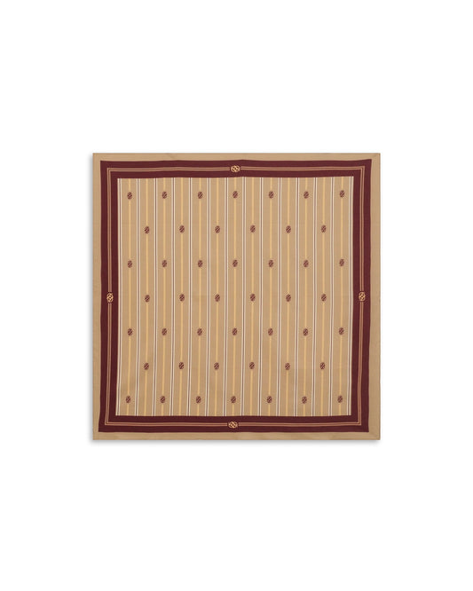 Le Foulard Rayure Monogramme B