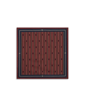 Le Foulard Rayure Monogramme W