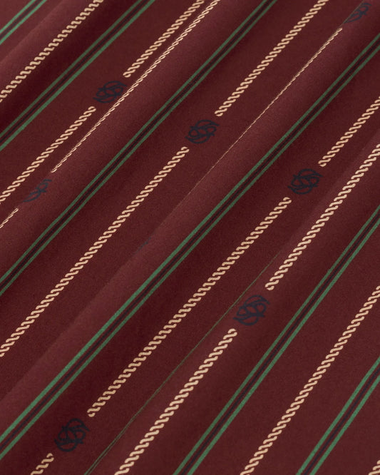 Le Foulard Rayure Monogramme W