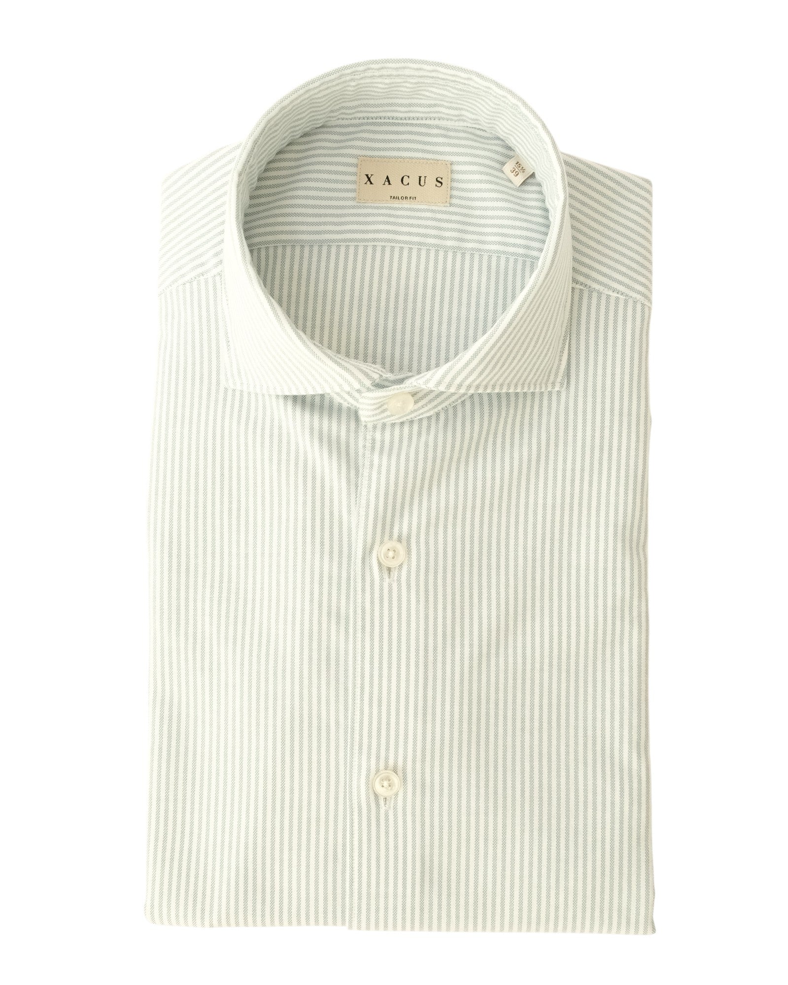 Watergreen Stripes Oxford