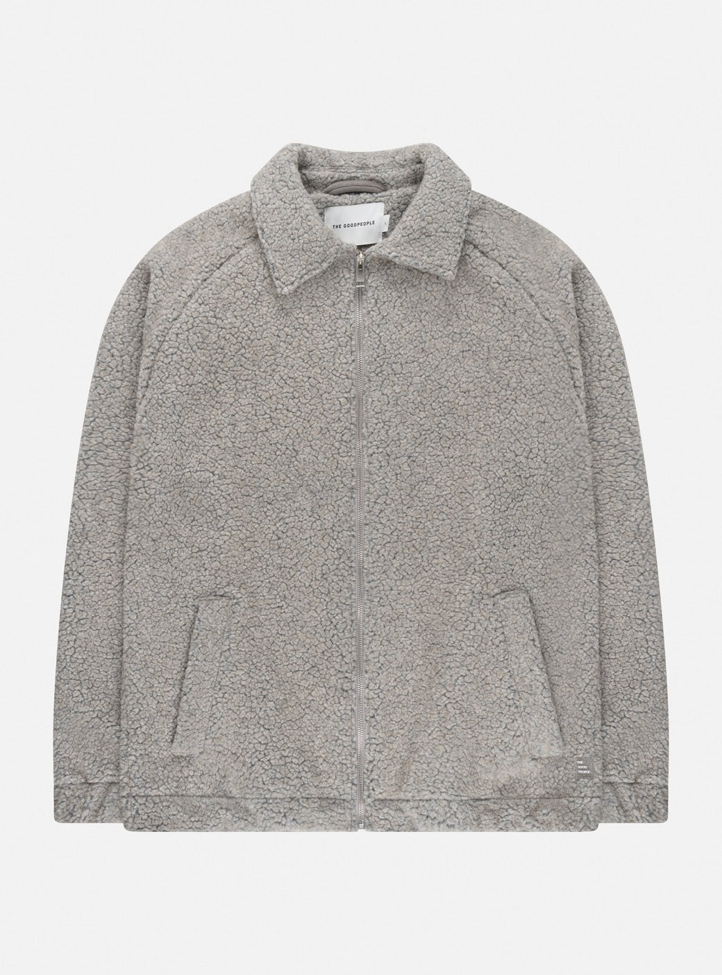 Beige Melange Teddy Sweater