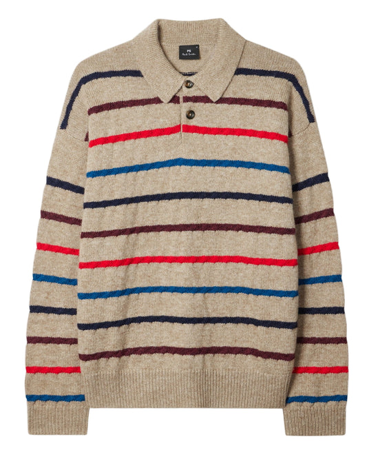 Beige Polo Stripes