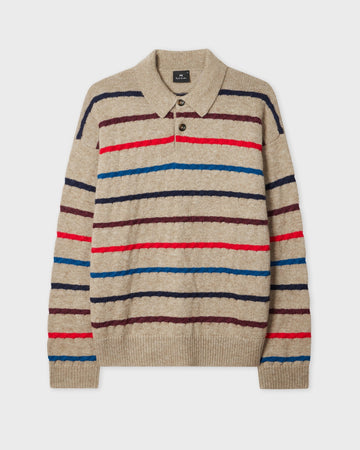 Beige Polo Stripes