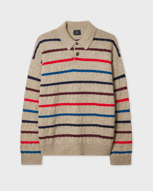 Beige Polo Stripes