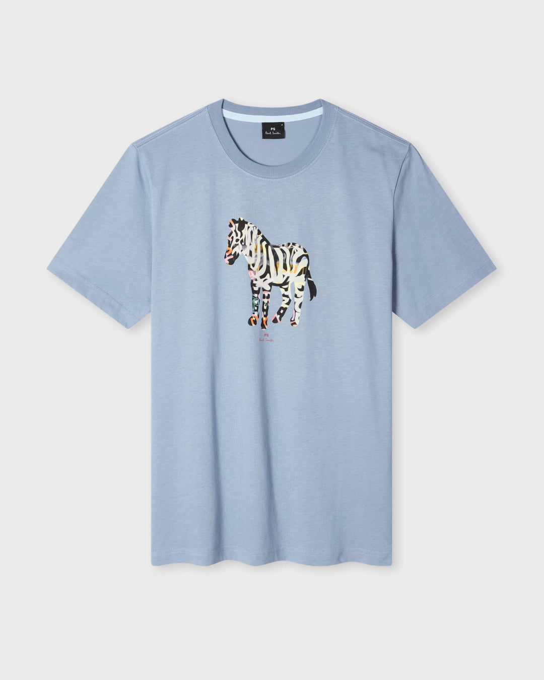 Light Blue Reg Fit Zebra Large