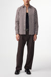 Colby Flannel Shirt Wine Check