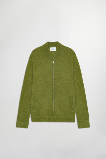 Boris Boiled Wool Bomber Firen