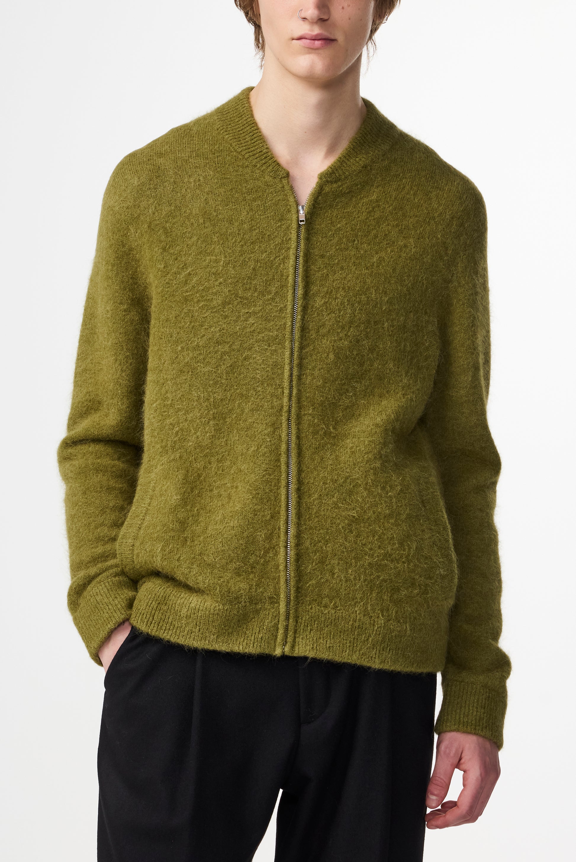 Boris Boiled Wool Bomber Firen