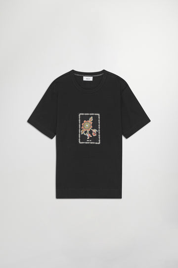 Pedro Cotton App Tee Black