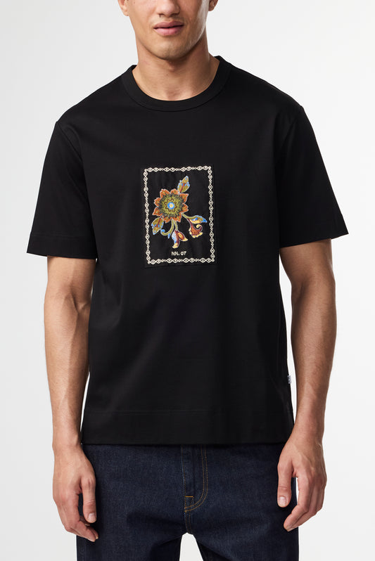 Pedro Cotton App Tee Black