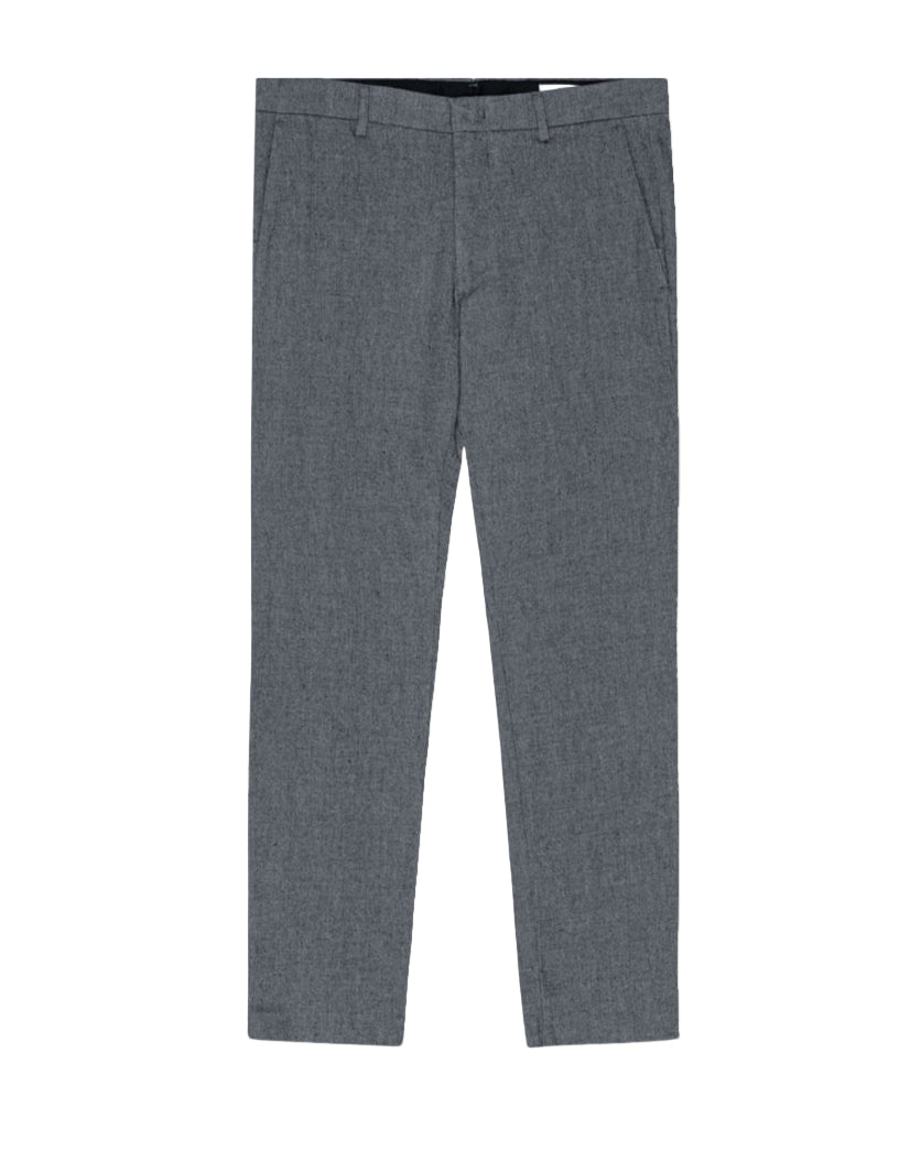 Navy Blue Melange Theo Tailore