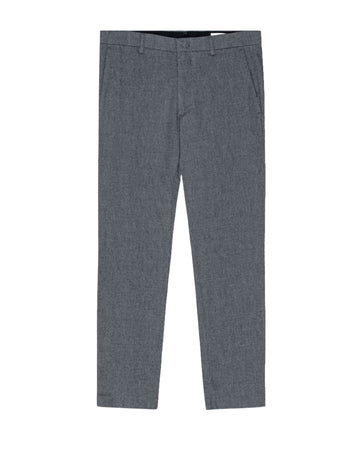 Navy Blue Melange Theo Tailore
